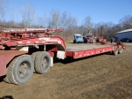 2009 EAGER BEAVER Model 35GLB, 35 Ton Tandem Axle Lowboy Trailer