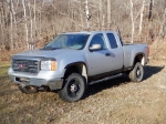 2011 GMC Model 2500HD Sierra 4x4 Quad Cab Pickup Truck